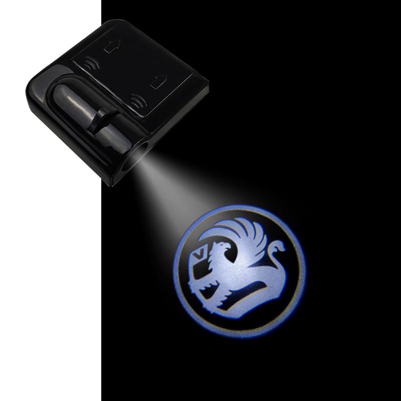 

1PCS For VAUXHALL Mokka Corsa Astra Viva VXR8 Meriva Insignia Logo Led Car Door Welcome Lights Laser Projector Decor Lamp 1PCS for 1 door