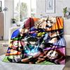My Hero Academia Theme Printed Blanket - Perfect for Couch, Bed, Travel & Outdoor Use | Machine Washable, Cozy & Durable.