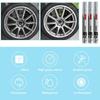 3pcs Chrome Marker Pen Permanent Marker For Car Bike Motor Tires Tyre Marker Paint Pen Rubber Tyre Marker Metallic Markers