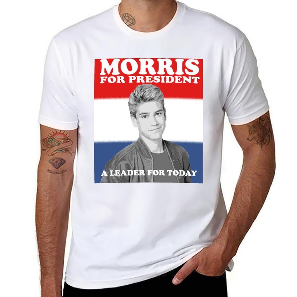 Morris For President Tshirt Long Lasting Casual Tshirt