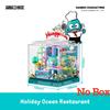 Areax  Building Blocks Sanrio Series Cute Shop Kuromi Puzzle Assembly Toys Gifts Ornaments Entertainment Toys