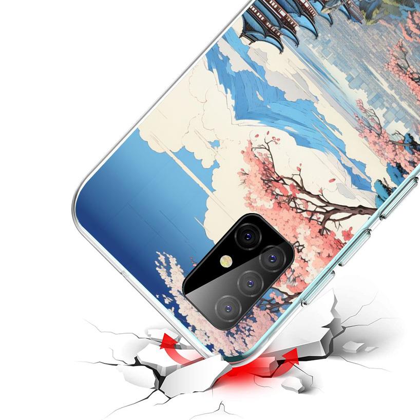 Anime Aesthetic Scenery Phone Case For Samsung Galaxy A17 A37 A57 A16 A26 A36 A56 A15 A25 A35 A55 A14 A24 A34 A54 A13 A23 A33 A5