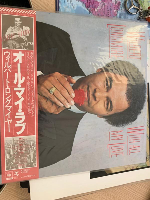

LP Record WILBERT LONGMIRE With All My Love 25AP1768 TAPPAN ZEE 1980 Japan Jazz Used
