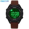New Top Brand Electronic Watch Belt Retro Casual Men's Multifunctional Sports Watch Waterproof Luminous Wrist Watch
