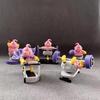 5pcs/set Fitness Body Building Dragon Ball Majin Buu Cute Figure Collection Model Toys