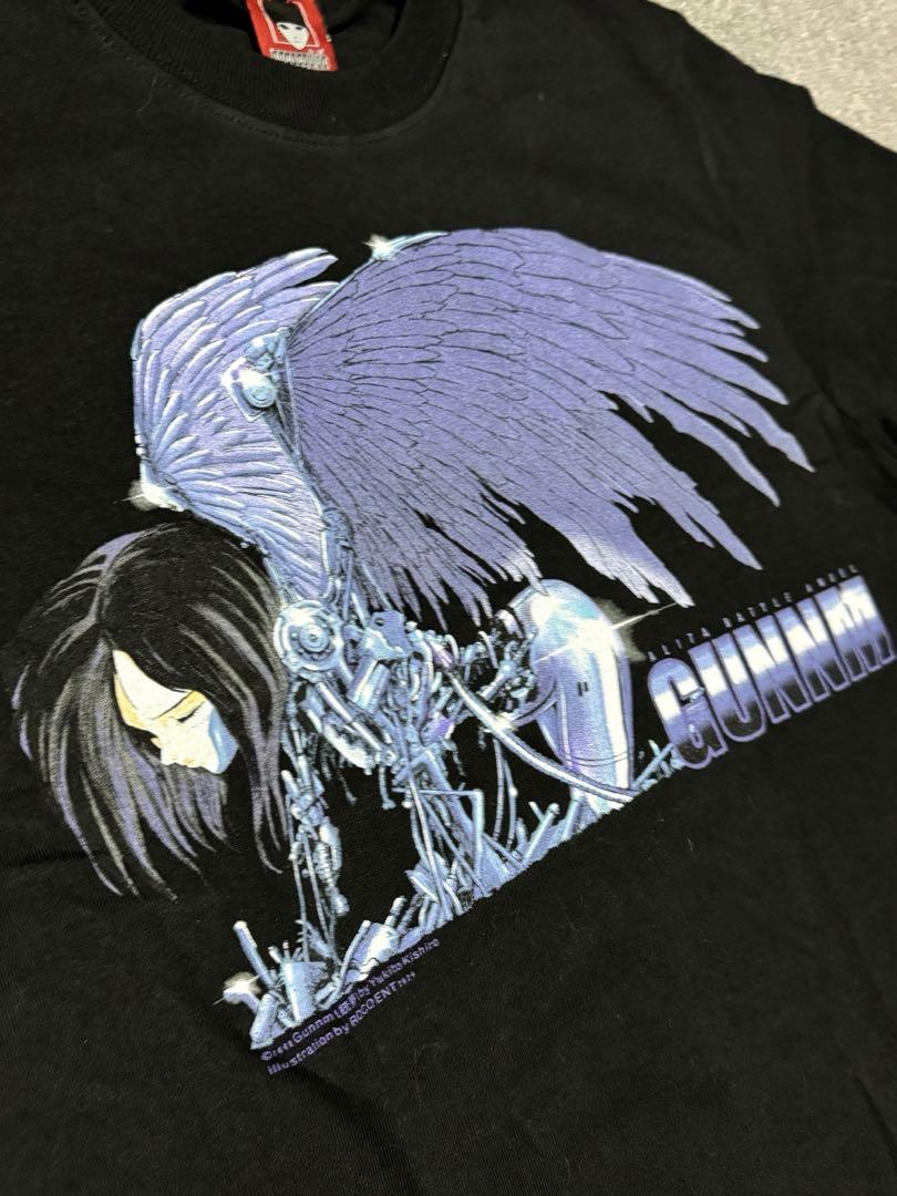 

[Б/У] Чрезвычайно редкая аниме-футболка GUNNM GALLY Battle Angel, размер L