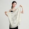 New 12mm silk crepe satin 100% mulberry silk scarf, high-end versatile accessory, silk scarf square scarf