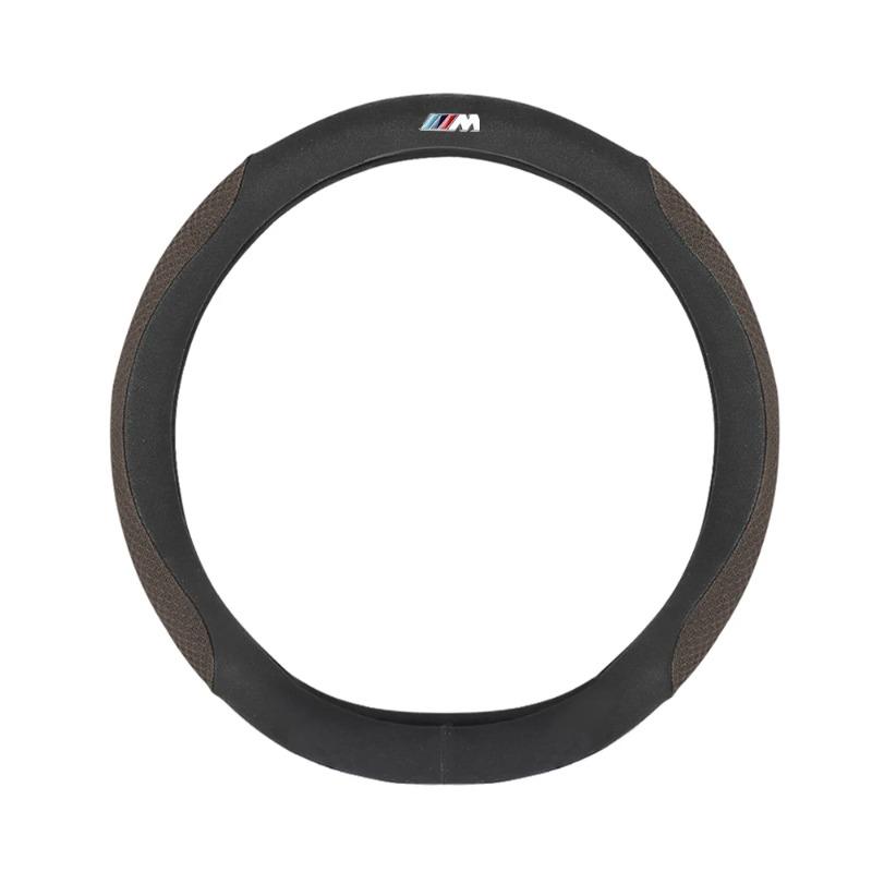 

1pc Suede Leather Anti-Slip Car Steering Wheel Cover For BMW M E46 E90 X1 F11 E71 E82 W222 G30 M1 M2 Auto Protect Accessories 1pc