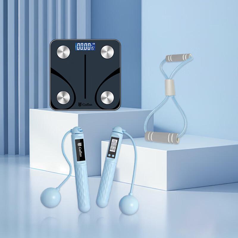 

Gufeisi Smart Body Fat Scale & Fitness Set