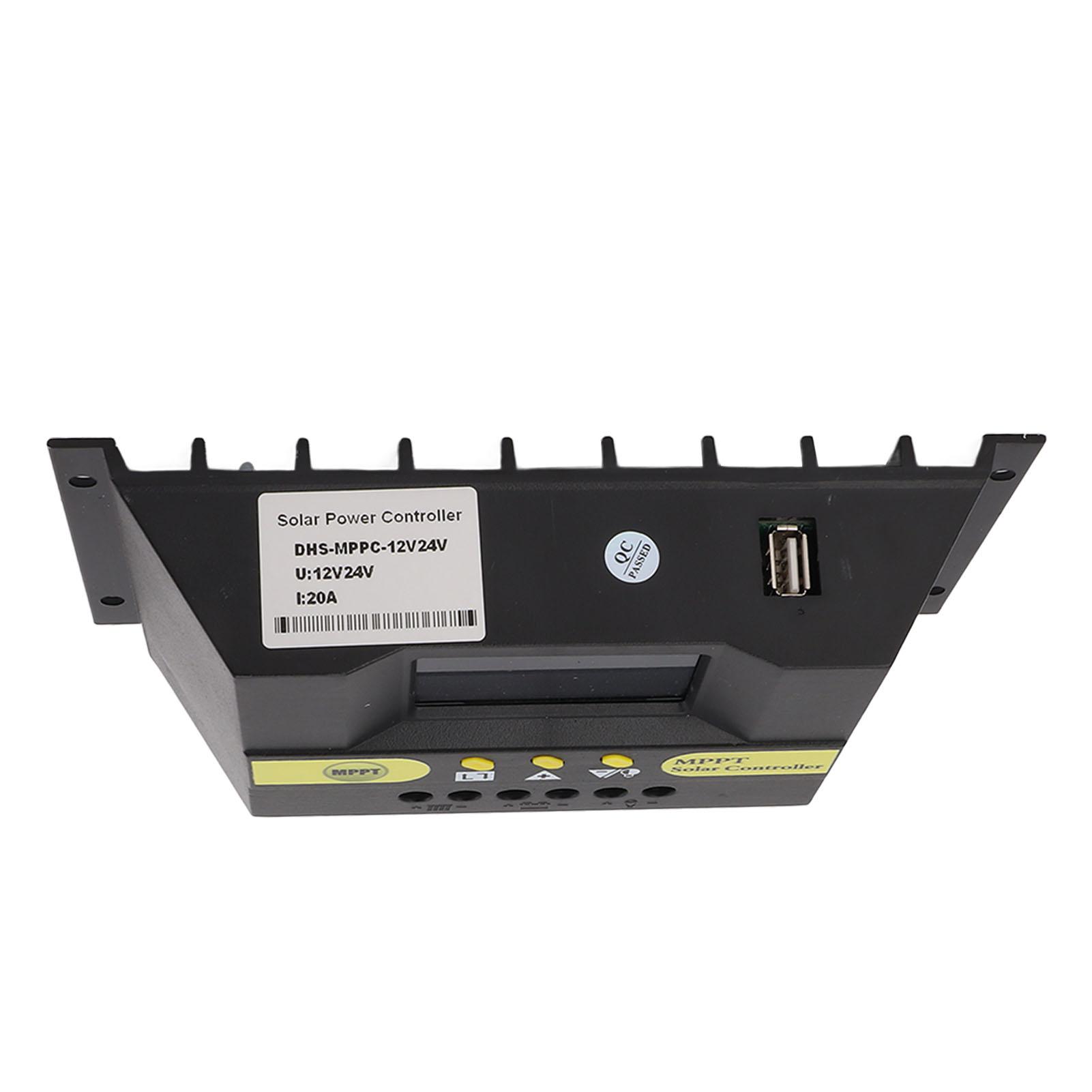 

Солнечный контроллер MPPT 12 В 24 В ЖК-дисплей Комплексные функции защиты Солнечный регулятор для