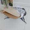 Women's Bandana Straw Sun Cap Hat