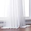1/2Pcs Rod Pocket Voile Sheer Curtain Door Drape Shades  Living Room Bedroom Kitchen Decoration