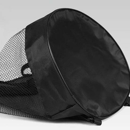 Basketball Rucksack Halbes Netz Kordelzugöffnung Aufbewahrung Ball Tragbar Verstellbare Träger Rucksack