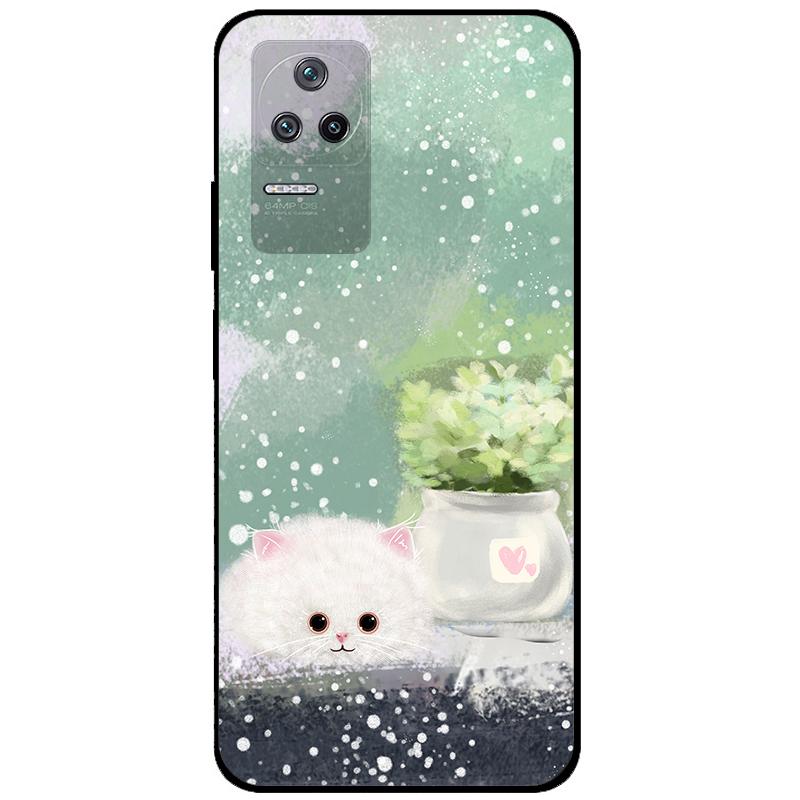 Cover for Xiaomi Poco F4 5G Case Black Soft Silicone TPU Phone Covers for Xiaomi Poco F4 Case 2022 Funda Bumper PocoF4 F 4 Coque