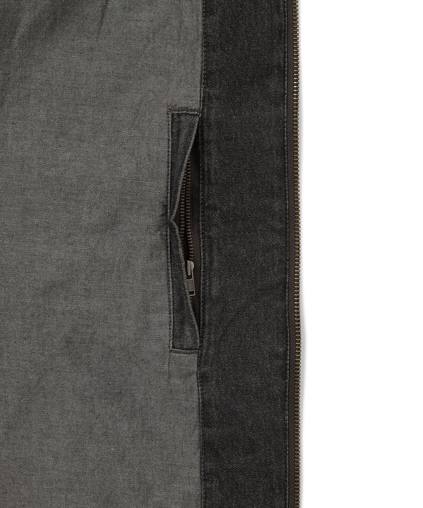 THISISNEVERTHAT Denim Blouson Jacket Dark Brown