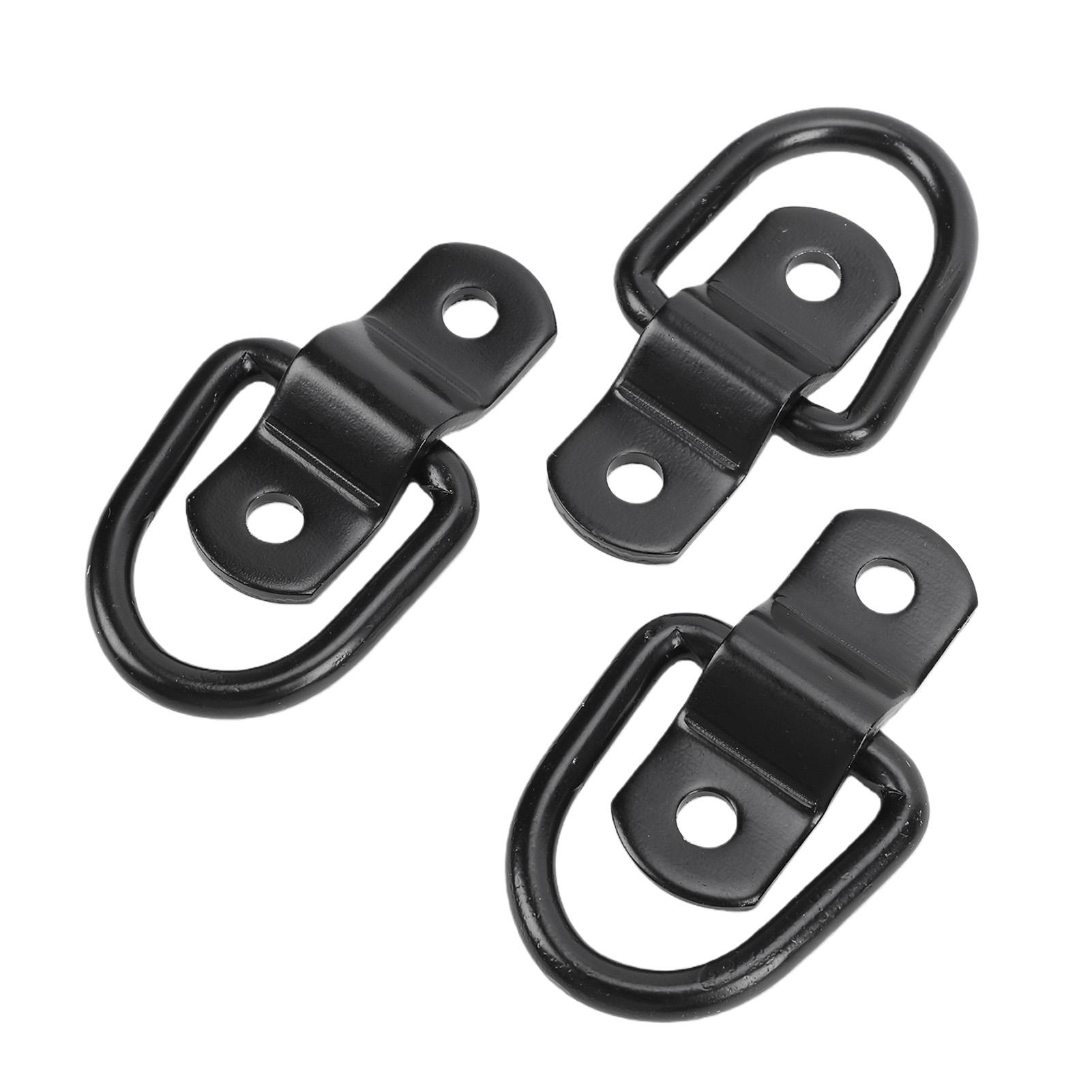 

24PCS D Rings Tie Down Anchors Hooks 2400 Lbs Load Bearing Heavy Duty 1 4in Trailer Anchor Lashing Rings for Truck Bed