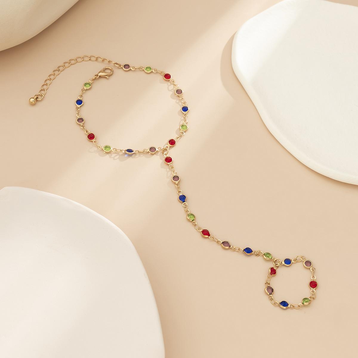 

Bohemian Personalized Eye Bracelet, Simple Beach Style Acrylic Jewelry For Women