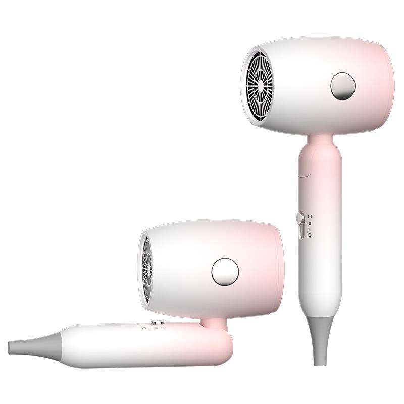 Youteng Portable Folding Hair Dryer: High Air Volume, Ideal for Dorms & Hotels