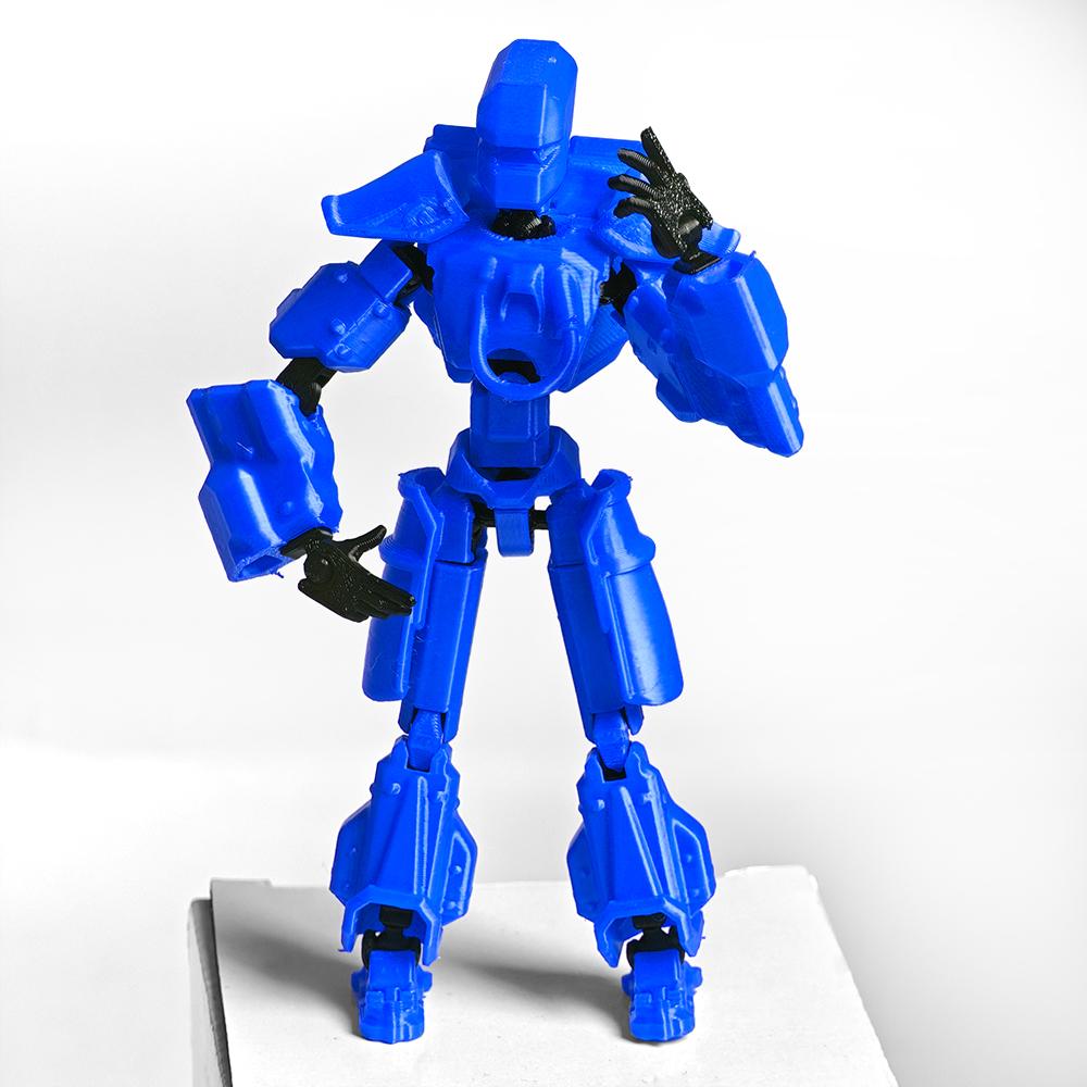 2026 Titan Action Figure 13 3D Printed Toys Multi-Jointed Movable Robot Action Figure Desktop Decorations Xmas Birthday Gift