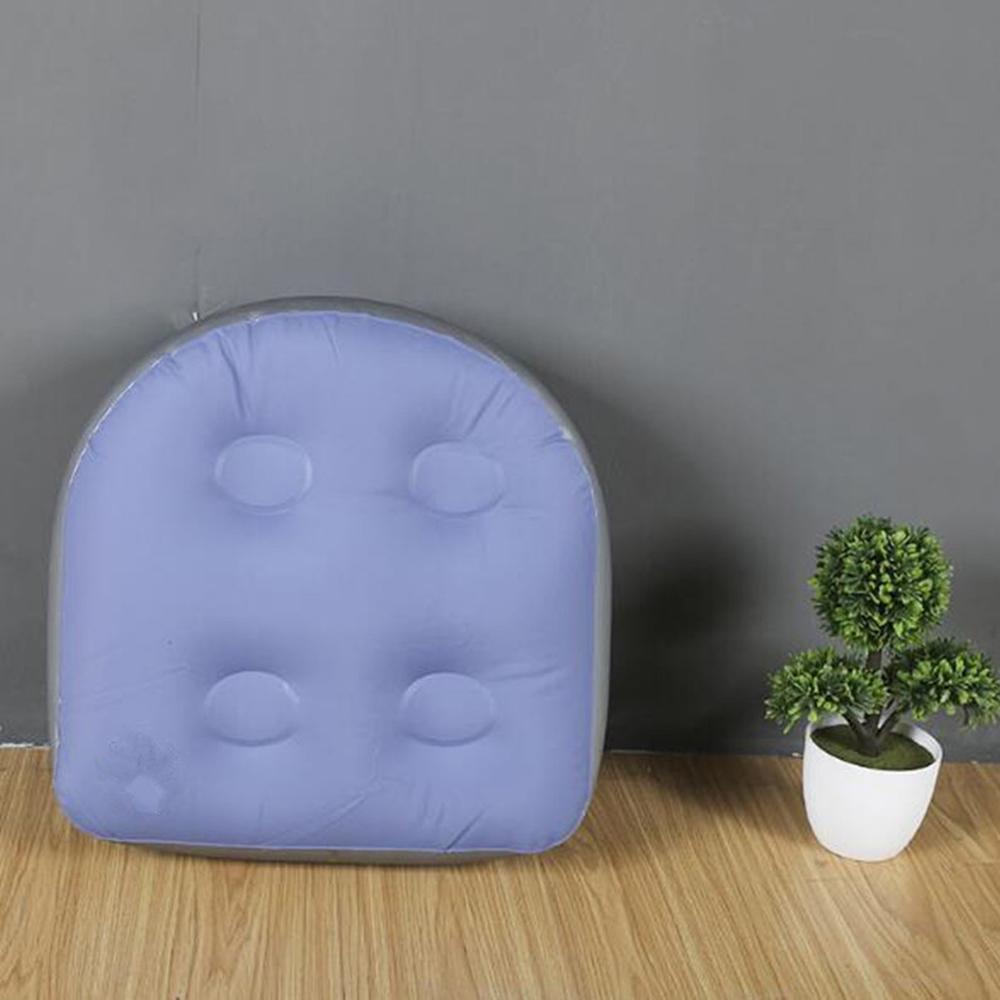 Soft Hot Tub Spa Seat   Inflatable Massage Cushion for Adults Kids Comfortable     PVC Material 18.5 X 14.57 X 5.91 Inches