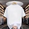 Women's Summer Loose Casual Cute Queen Print White Cotton T-shirt