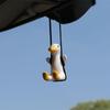Car-mounted Yellow Duck Swing Pendant for Interior Decoration