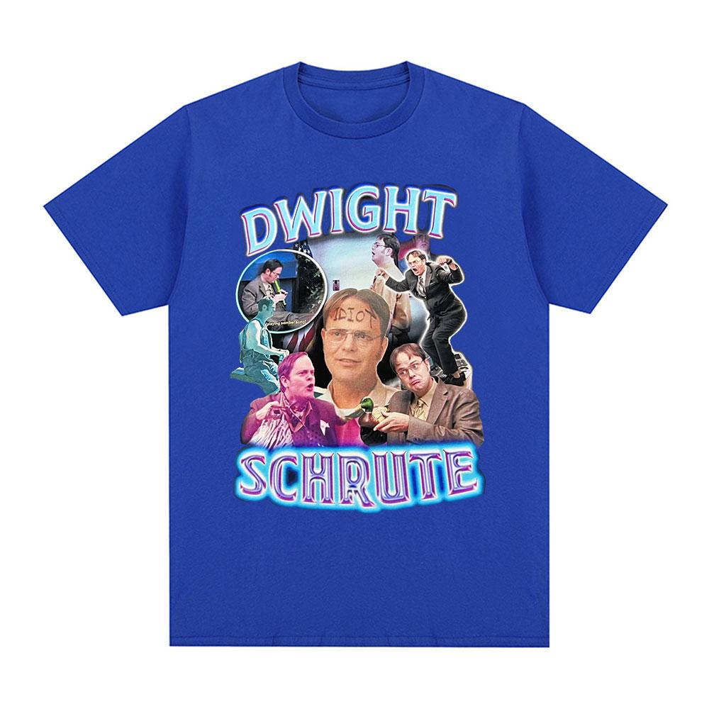 Dwight Schrute Homage T Shirt Tv Series The Office Michael Scott Jim Halpert T-shirt Men Women Cotton Casual Oversized T-shirts