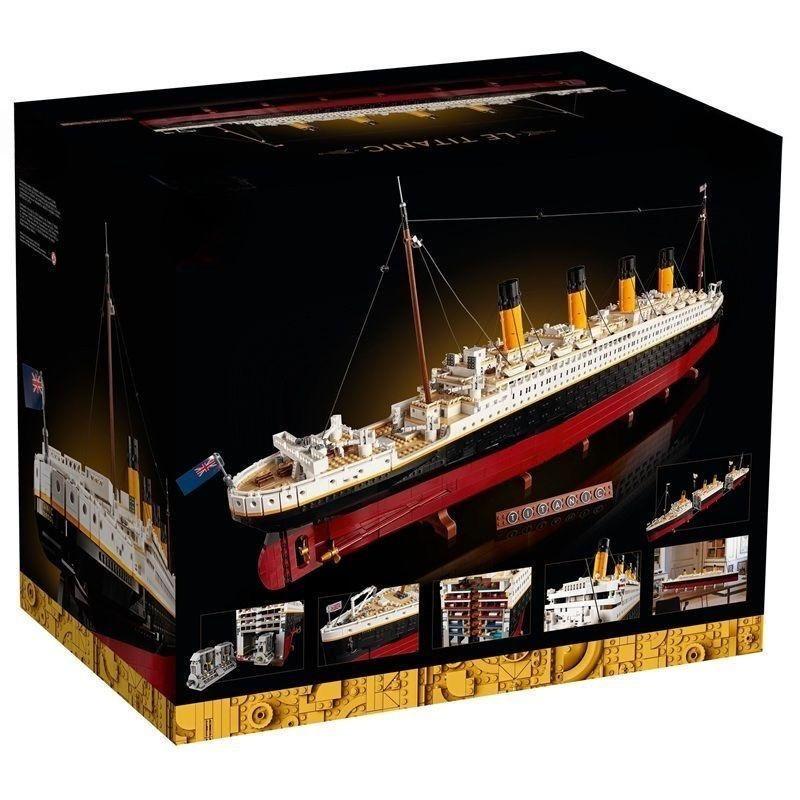 New 9090Pcs Large Cruise Boat Ship Model Home Decoration Diy Gift Desktop Ornament Children'S Birthday Gift