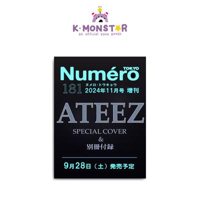 2024.11 Numero TOKYO ATEEZ KAPAK