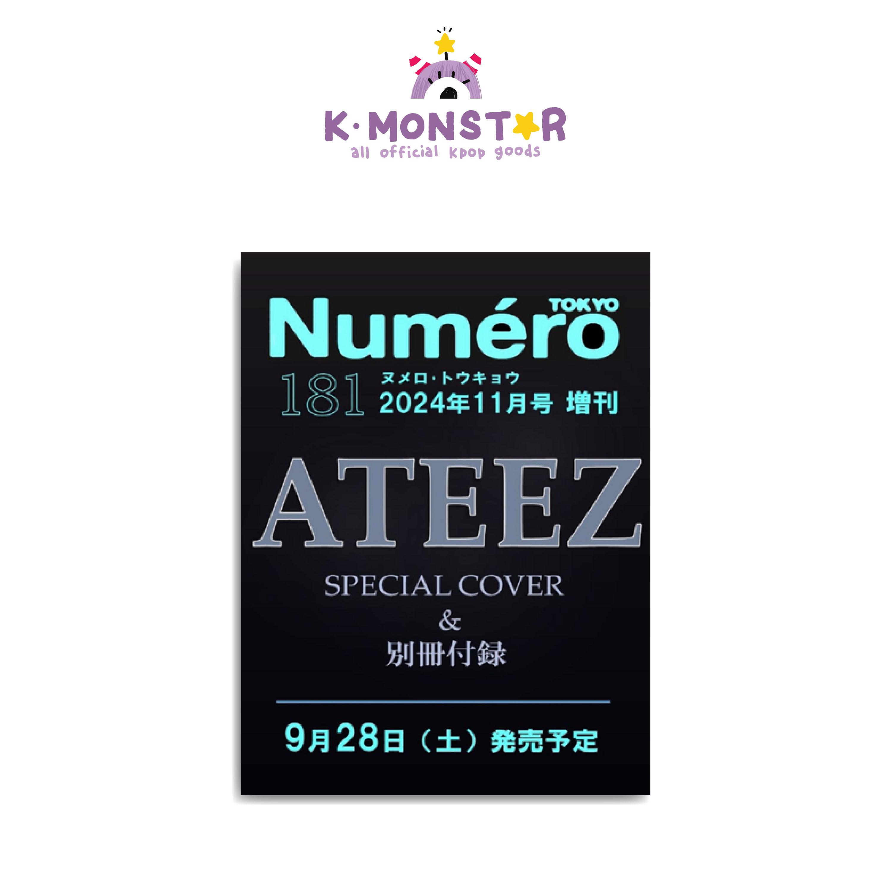 

2024.11 Numero TOKYO ATEEZ ОБКЛАДКА one