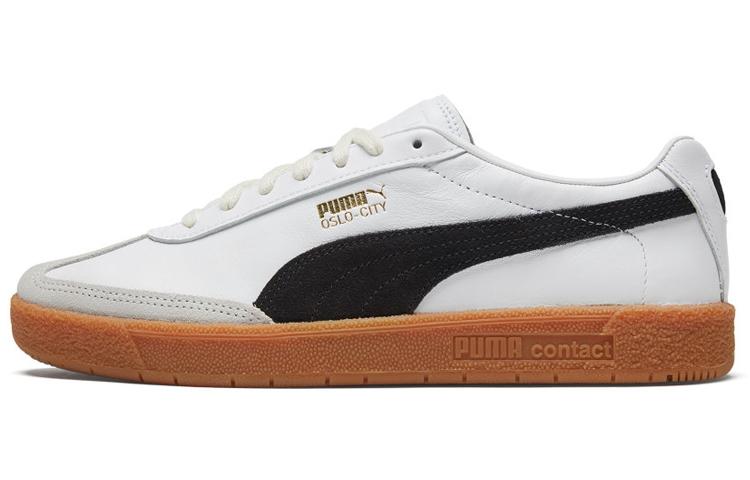 PUMA Oslo City Og White Black Gum 373000-01 36