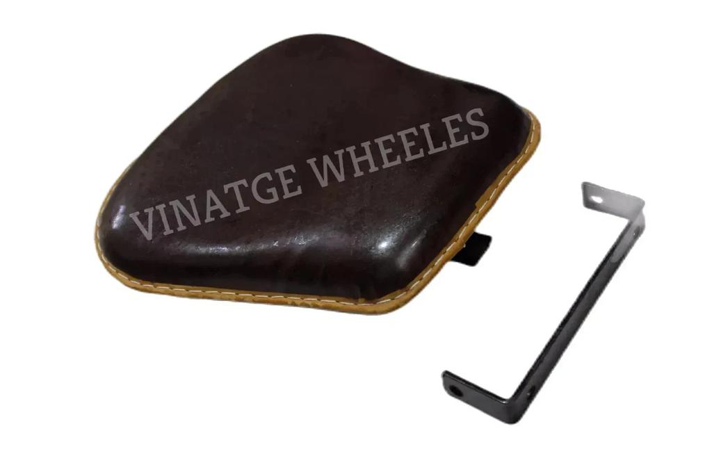 Fits For Royal Enfield Classic 350cc 500cc Brown Rear Leather Seat