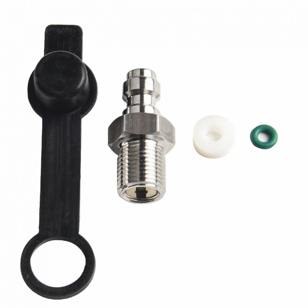 8mm Rychlospojka Nerezový Vnější Ventil pro Plnicí Trysku Vzduchové Hadice