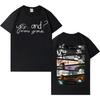 Yes and Ariana Grande Singer Trendy Music TShirts Mens Women Gothic Clothing Short Sleeve Tshirt Cozy Loose Crewneck Streetwear