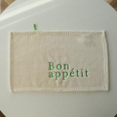 Waschlappen Gesichtstuch Weiches Handtuch Wasseraufnahme Alphabet Stickerei Rechteck
