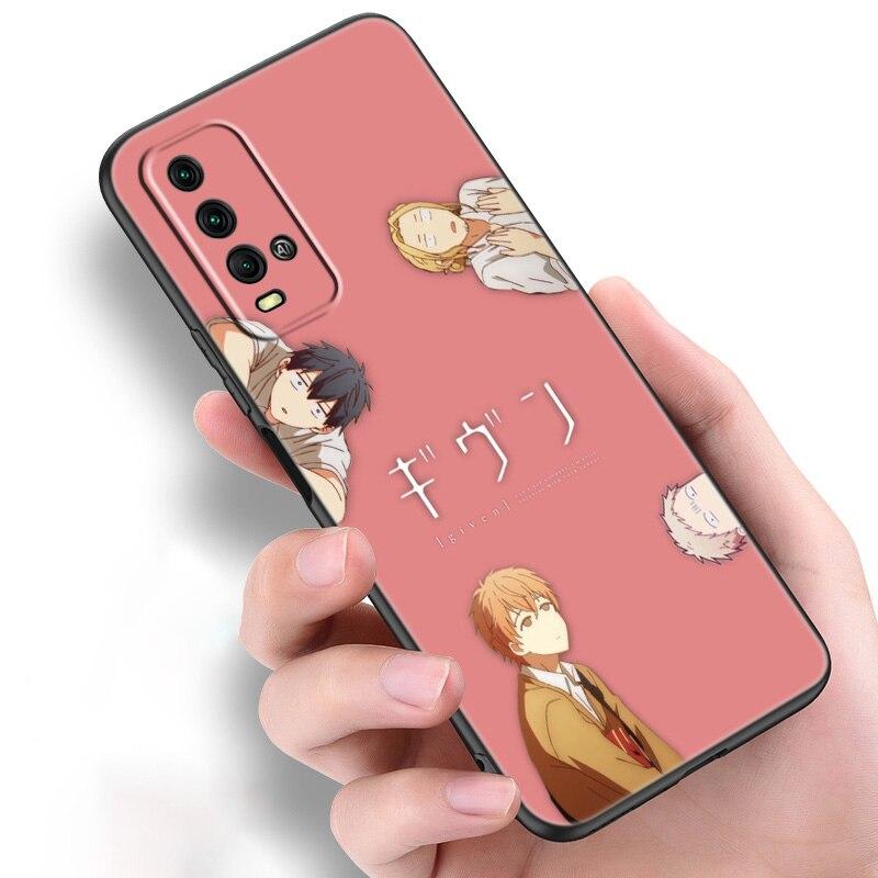 Cute Cartoon Anime Given Yaoi Silicone Phone Case For Xiaomi Redmi Note 11 10 9 8 Pro 11T 10T 10S 9S 8T 9 9A 9C 9T Black Cover