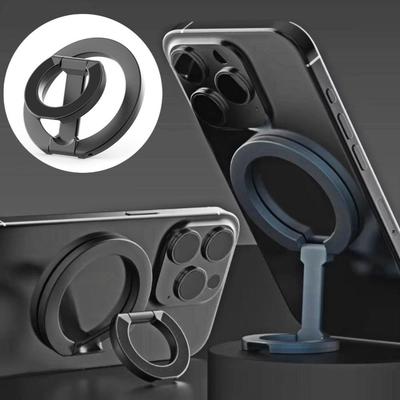 Doppelseitiger magnetischer Telefonringhalter für MagSafe-Handys. Ständer für Telefonzubehör. Unterstützung für Telefongriff Tok