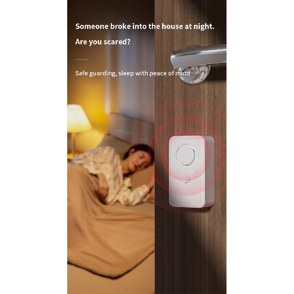 Refrigerator Alarm Door Window Burglar Sensor Alarm Door Open Detectors Freezers Close Reminder Security Protection