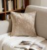 1pc velvet cushion cover 45*45 decorative throw pillowcase simple design pillow cover for sofa bedroom livingroom pillow case