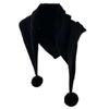 Warm Pompoms Shawl for Home Office Shirt Decoration Multifunctional Shawl Wrap for Outdoor Leisure Wear Shoulder Wrap