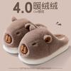 Heel Cotton Slippers 2025 New Autumn and Winter Indoor Home Plush Warm Non-slip Outer Wear Cotton Mop