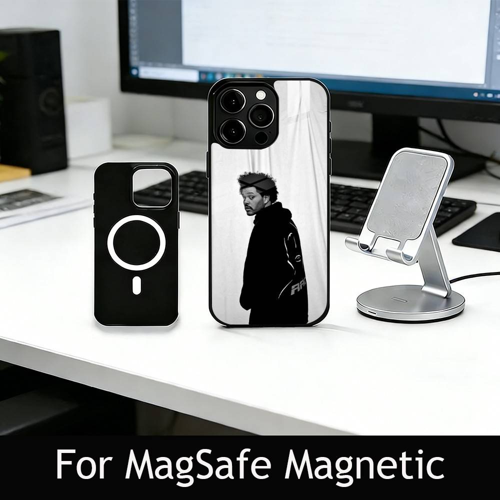 

T-The W-W Phone Case For iPhone17,16,15,14,13,12,11 Plus,Pro Magnetic For Magsafe Wireless Charging iPhone16