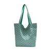 Tote Women's Bag 2025 Summer New Fashionable Simple One-shoulder Niche Design Solid Color Polka Dot Large Capacity Underarm Bag