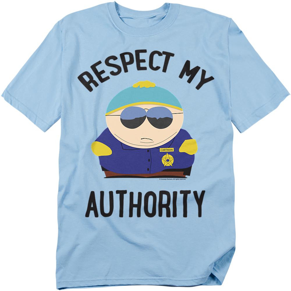 South Park Unisex Adult Respect My Authority T-Shirt