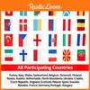 Євро Прапорці 2021 Преміум Якості Турнірні Прапори Для Всіх 24 Націй У Яскравих Кольорах