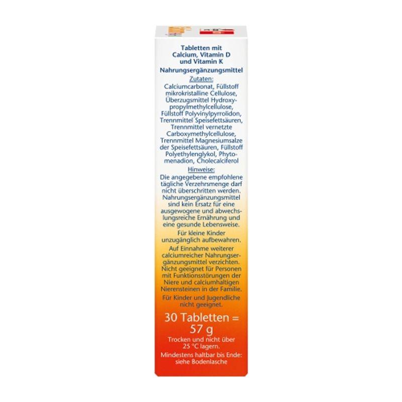 Doppelhertz Calcium + Vitamin D3 + K 30 Tablets