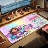 Gabby Farbe Mauspads Großes Gaming Tischkissen Rutschfest Laptop Tablet Großes Mauspads XXL Matte Mini PC Spielmatte Mit Verriegelter Kante