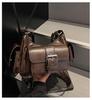 Maillard Color Crossbody Bag: Trendy, Versatile, Stylish Shoulder & Underarm Accessory