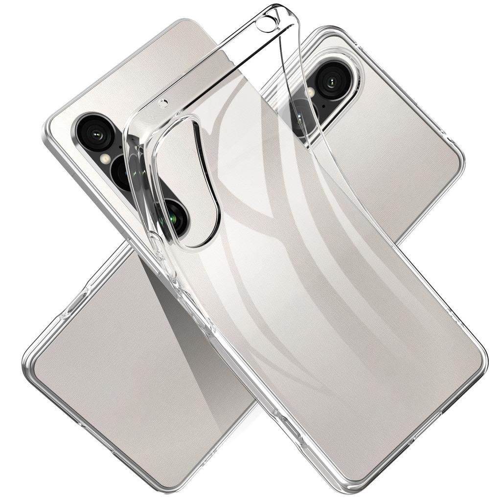 For Sony Xperia 1 VI Case Soft TPU Transparent Protective Phone Cover