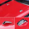 1 paar UK Design Stil Auto Fenster Wiper Washer Spray Düse Abdeckungen Für MINI Cooper R55 R56 R57 R58 R59 F56 F55